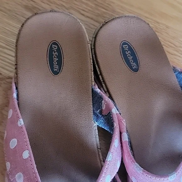 Dr. SCHOLL'S Freshen Polka Dot Strappy Sandals - Picture 5 of 9